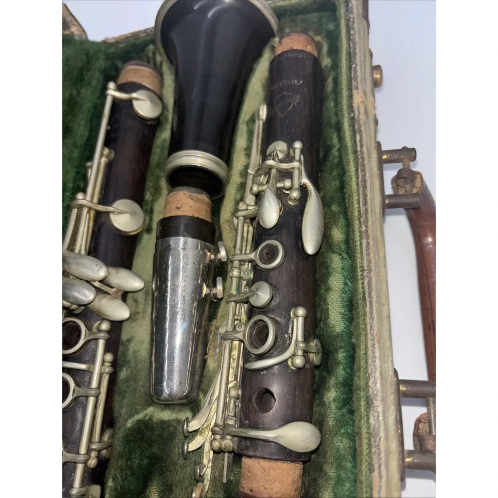 LeBlanc/Noblet Normandy 4 Wood Clarinet, France with Original Case. 96